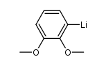 3-lithio-1,2-dimethoxybenzene Structure