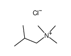 isobutyl-trimethyl-ammonium, chloride结构式