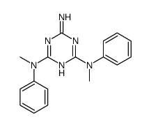 2-N,4-N-dimethyl-2-N,4-N-diphenyl-1,3,5-triazine-2,4,6-triamine Structure