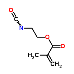 2-Isocyanatoethyl methacrylate structure