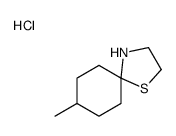 8-methyl-1-thia-4-azaspiro[4.5]decane,hydrochloride Structure