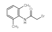 2-溴-N-(2,6-二甲苯基)乙酰胺结构式