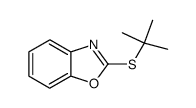 2-(tert-butylthio)benzo[d]oxazole Structure
