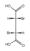 d,l-α,α'-dibromoglutaric acid Structure