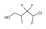 4-chloro-3,3,4-trifluoro-2-methyl-butan-1-ol结构式
