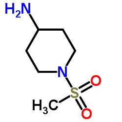 1-甲砜基-4-氨基哌啶结构式