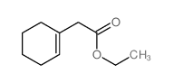 1-Cyclohexene-1-acetic acid, ethyl ester结构式
