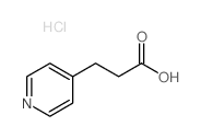 3-pyridin-4-ylpropanoic acid结构式