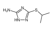 5-amino-3-(2-methylethylthio)-1H-1,2,4-triazole Structure