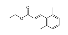 ethyl (E)-3-(2,6-dimethylphenyl)-2-propenoate Structure