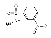 4-Methyl-3-nitrobenzenesulfonohydrazide Structure