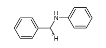 N-phenyl-α-deuterio-bezenemethanamine结构式