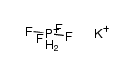 potassium tetrafluorodihydridophosphate(V) Structure