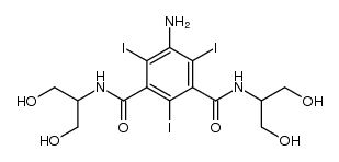 S-N,N'-bis[2-hydroxy-1-(hydroxymethyl)ethyl]-5-amino-2,4,6-triiodo-1,3-benzenedicarboxamide picture