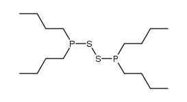 tetrabutyldiphosphine disulfide Structure