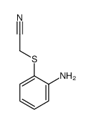 2-(2-aminophenyl)sulfanylacetonitrile结构式