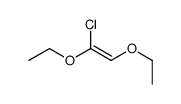 1,2-Diethoxy-1-chloroethene Structure