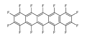1,2,3,4,5,6,7,8,9,10,11,12,13,14-tetradecafluoropentacene Structure