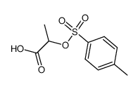 2-((4-methylbenzenesulfonyl)oxy)propanoic acid结构式