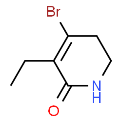 2(1H)-Pyridinone,4-bromo-3-ethyl-5,6-dihydro-(9CI)结构式