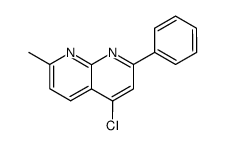4-chloro-7-methyl-2-phenyl-1,8-naphthyridine Structure