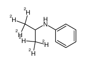Isopropyl-d(6)-anilin Structure