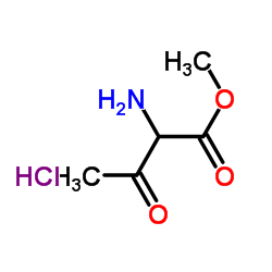 2-氨基-3-氧代丁酸甲酯结构式