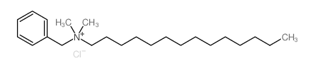 Benzalkonium chloride Structure