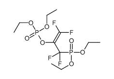Phosphoric acid 1-(diethoxyphosphinyl)-1,1,3,3-tetrafluoro-2-propen-2-yldiethyl ester picture