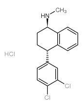 (1R,4S) Sertraline Hydrochloride Structure