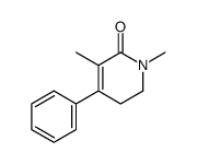 1,3-dimethyl-4-phenyl-5,6-dihydropyridin-2(1H)-one Structure