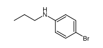 4-bromo-N-propylaniline结构式