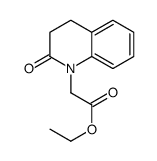 2-(2-氧代-3,4-二氢喹啉-1(2H)-基)乙酸乙酯结构式