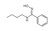 N-butyl-N'-hydroxybenzimidamide Structure