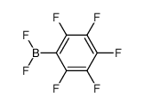 (pentafluoro phenyl) difluoro borane结构式