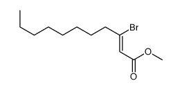 methyl 3-bromoundec-2-enoate结构式