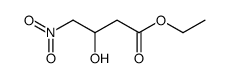 3-hydroxy-4-nitro-butyric acid ethyl ester结构式