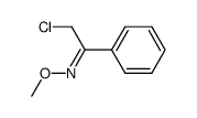 α-chloroacetophenone O-methyloxime Structure