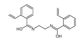 2-ethenyl-N-[2-[(2-ethenylbenzoyl)amino]ethyl]benzamide Structure