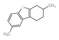 2,7-dimethyl-6,7,8,9-tetrahydrodibenzothiophene Structure