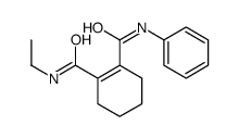1-N-ethyl-2-N-phenylcyclohexene-1,2-dicarboxamide Structure
