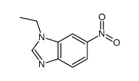 Benzimidazole, 1-ethyl-6-nitro- (7CI) Structure
