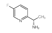 (S)-1-(5-氟吡啶-2-基)乙胺结构式