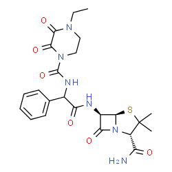 piperacillin amide structure