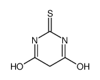 2-疏基-4,6-二羟基-嘧啶结构式