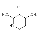 2,4-Dimethylpiperidine hydrochloride Structure