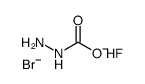hydrazinecarboxylic acid,bromide,fluoride Structure