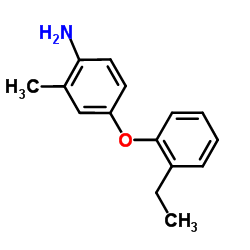 4-(2-Ethylphenoxy)-2-methylaniline结构式