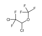 1,2-dichloro-1,1-difluoro-2-(trifluoromethoxy)ethane Structure