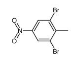 1,3-dibromo-2-methyl-5-nitrobenzene Structure